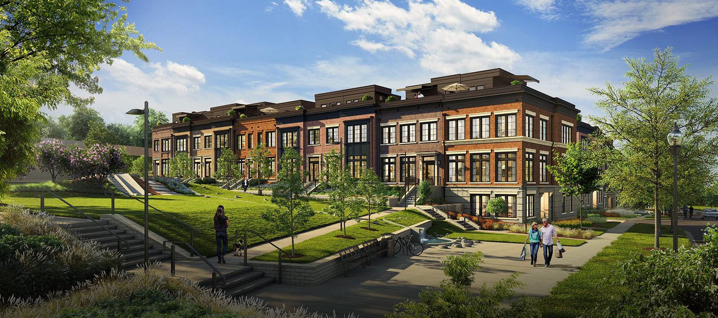 New Luxury Brownstone Homes in Montgomery County Photo