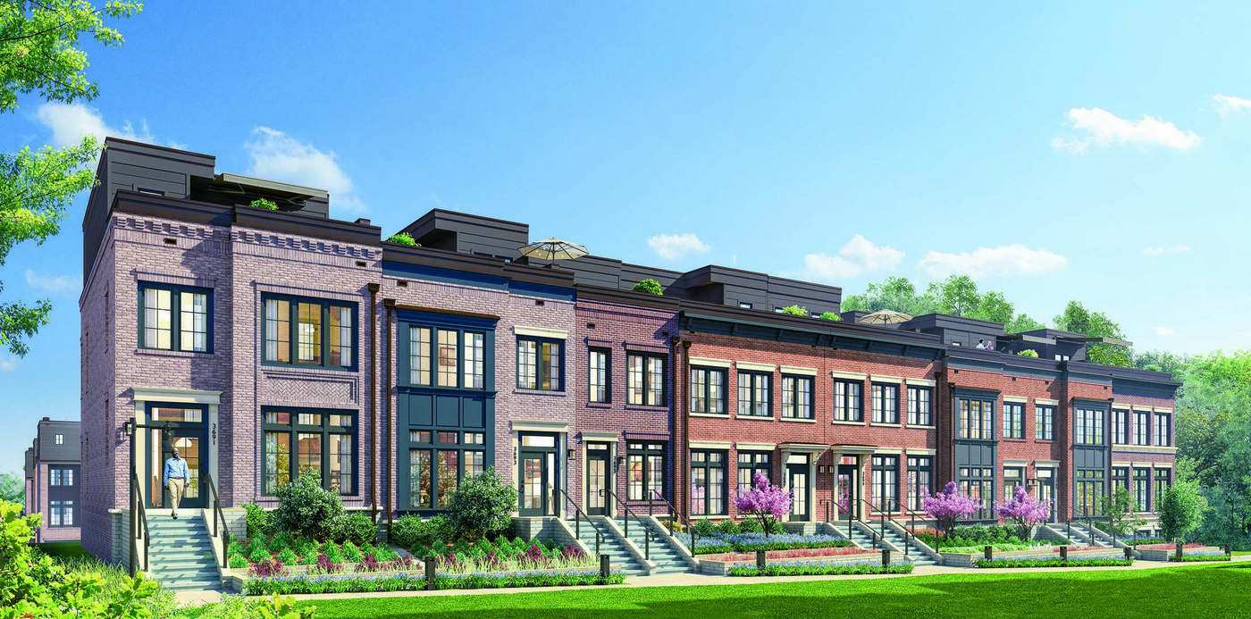 New Homes in Chevy Chase, MD The Brownstones at Chevy Chase Lake